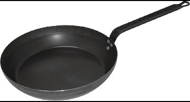 Lyonnaisser Plaatstalen Pan - 30,5cm - Vogue GD006 - Horeca & Professioneel