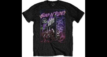 Guns N' Roses - Sunset Boulevard Heren T-shirt - XXL - Zwart