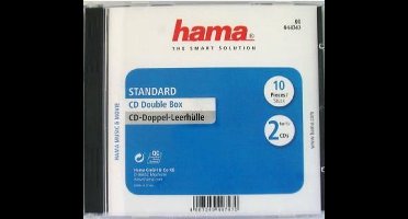 Hama Cd-Box Dubbel 10Stuks