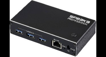 SpeaKa Professional HDMI 2.1 Slim KVM 2X1 USB3.0 +IR, Black HDMI-switch HDMI 3840 x 2160 Pixel