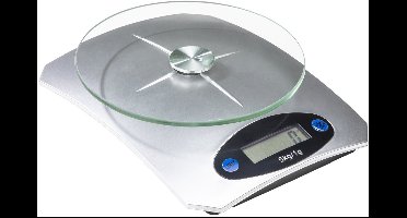 HI Digitale keukenweegschaal - zilver - tot 5 kg - elektrisch
