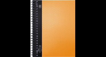 Soho Schrift College Ruiten 10 Mm 23-rings A4 Oranje