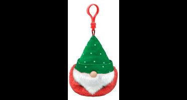 TY Beanie Boo's Clip Christmas Gnome Green Hat 7 cm