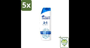 5 x Head & Shoulders - 2in1 Anti-Roos Shampoo & Conditioner - Classic - 270 ml - Grootverpakking - Vaatwasstrips - Roosvrij Haar - Roosbestrijding - Hoofdverzorging - Shampoo En Conditioner - Gezond Haar