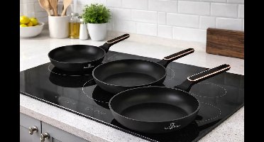 Berlinger Haus BH-1290 pannenset - Set van 3 - Rood