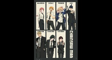 Poster Chainsaw Man - Devil Hunters 38x52cm