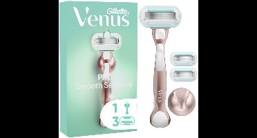 Manche Gillette Venus Pro Smooth Sensitive + 3 recharges + crochet
