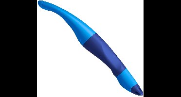 Stabilo balpen voor linkshandigen - ergonomisch donkerblauw lichtblauw.
