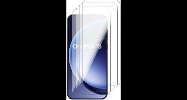 Screenprotector geschikt voor OnePlus 15 5G – 4 Stuks – UltraClear Gehard Glas – Case Friendly – 9H Krasbestendig
