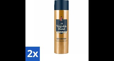 Vergulde Hand Scheerschuim 250 ml - Voordeelverpakking - 2 stuks