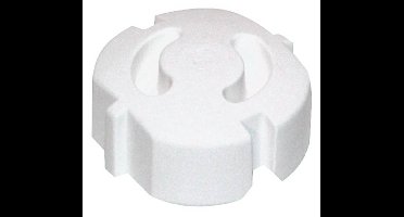 interBär 2002-004.02 Stopcontactbeveiliger Wit 10 stuk(s)