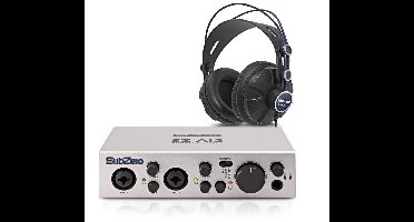 SubZero AI2 Audio-Interface en Hoofdtelefoon Pakket