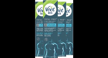 Veet - Ontharingscreme - Man - Gevoelige Huid - 200ml x4