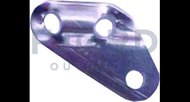 Campking driegatsspanner aluminium 10 st