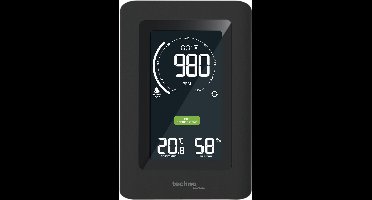 Technoline WL 1030 -  CO2 Meter - Thermo/Hygrometer - Zwart