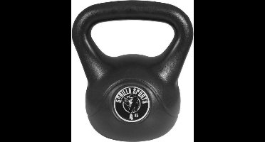 Gorilla Sports Kettlebell - Kunststof - Trainingsgewicht - 4 kg