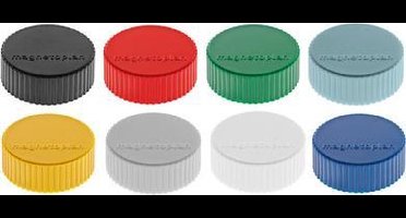 magnetoplan Discofix Rundmagnet 'magnum', gelb
