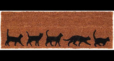 Esschert Design Deurmat kokos katten