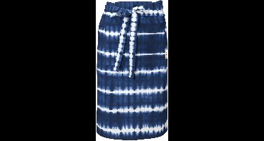 vtwonen - Schort Tie-Dye - Sloof - Keukenschort - Blauw, Wit - 66x110cm