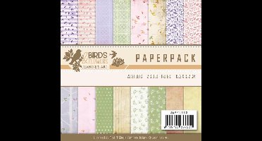 Paperpack - Jeanine's Art - Birds and Flowers