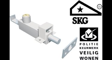 SecuMax Universeel Oplegslot 806 - Zilver