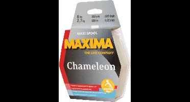 Maxima Maxima Chameleon Monofilament Vislijn – 600 meter – Sterk en slijtvast 0.40MM / 18LB (8.16KG)
