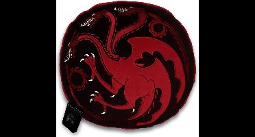 Game of Thrones House Targaryen Kussens zwart-rood Polyester -