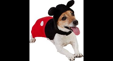Generik Mickey Mouse kostuum voor honden - Ideaal voor carnaval of Disney avond