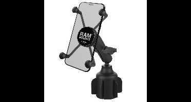 RAM® X-Grip® Large Phone Mount with RAM® Stubby™ Cup Holder Base