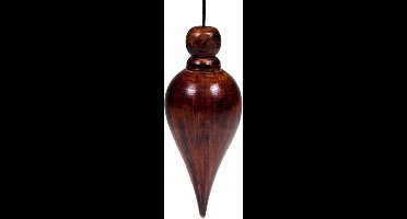Pendel hout druppelvorm - 7 - 14 - Hout