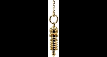 Mini pendel messing verguld - 2.5 cm - 4 g - M