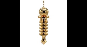 Pendel messing verguld - 5 - 24 - Messing - Metaal - Verguld - M
