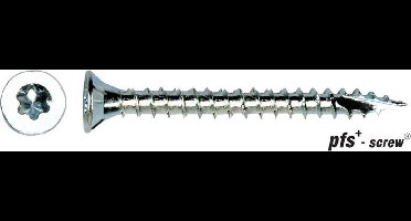 Pgb Torx Pfs Schroef Voldraad Verzinkt 5x40 Mm. T-25