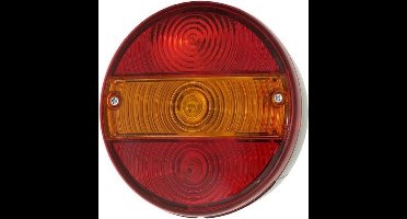 ABC-Led LED achterlichten rond - knipperlicht voor aanhanger - 12-24V