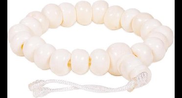 Mala Armband Been Naturel 21 Kralen (Verstelbaar)