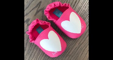 Lief Lifestyle BabySlofjes Roze/Wit - Maat 20