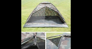 Fosco Camotent Koepeltent Army - Army/ Camouflage - 2 Persoons