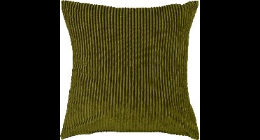 Dutch Decor Brooklyn - Sierkussenhoes - Olijf - 45x45 cm