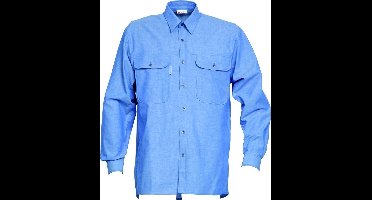 Havep Hemd Chambray lange mouw 1624 - Chambray Blauw - M
