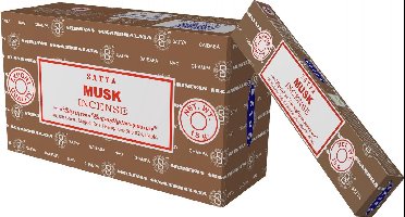 Satya Musk wierookstokjes - 12 doosjes van 15 gram