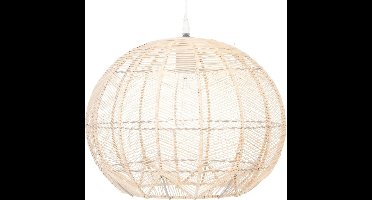 Atmosphera - Ronde Hanglamp - Rotan - Diameter Ø 38 - Beige