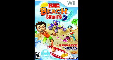 THQ Big beach sports 2, Wii, E (Iedereen), Fysieke media