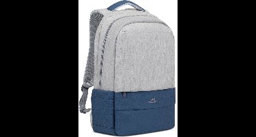 Rivacase 7567 43,9 cm (17.3") Kader Grijs, Marineblauw