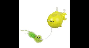 Coockoo - Speelgoed Voor Dieren - Kat - Coockoo Roxy Laserspeelgoed 8x8x10,5cm Limoen - 1st