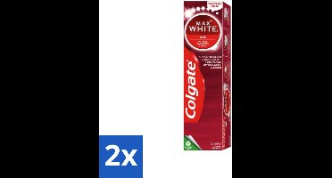 Colgate Tandpasta Max White One 75 ml - Voordeelverpakking - 2 stuks