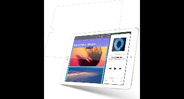 geschikt voor iPad 9.7-inch (2017) LCD Tempered Glass Gehard Glas Glazen Harde Screenprotector 0.3mm - Arc Edge