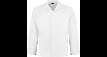 Yoworkwear Food stofjasje (kort) - wit - maat XL