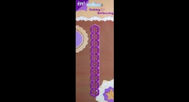 Snijmal en Embosmal - Sierrand met Bloemen - Joy Crafts - 6002/0003