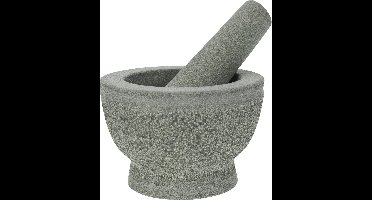 Cosy&Trendy Vijzel Met Stamper - Graniet - Ø 13 cm