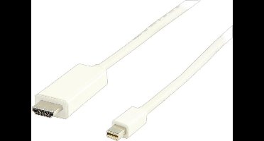 Dolphix - Mini Display Port Naar HDMI Kabel 1.8 Meter